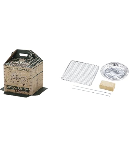 Amazon | キャプテンスタッグ BBQ用 スモーク 燻製 ログハウス Amazon | キャプテンスタッグ BBQ用 スモーク 燻製 ログハウス